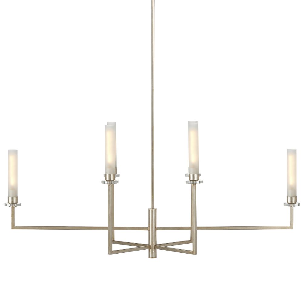 Currey and Company 9000-1093 Courante Silver Chandelier