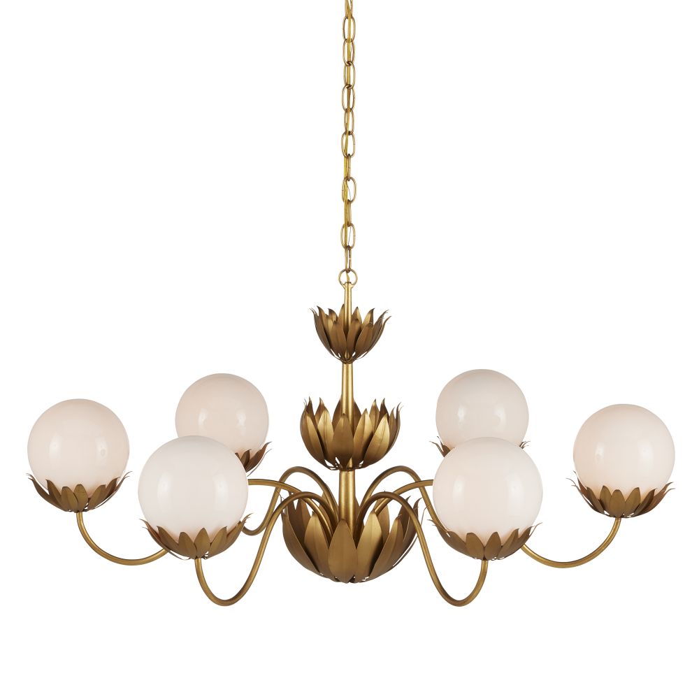 Currey and Company 9000-1096 Mirasole Gold Chandelier