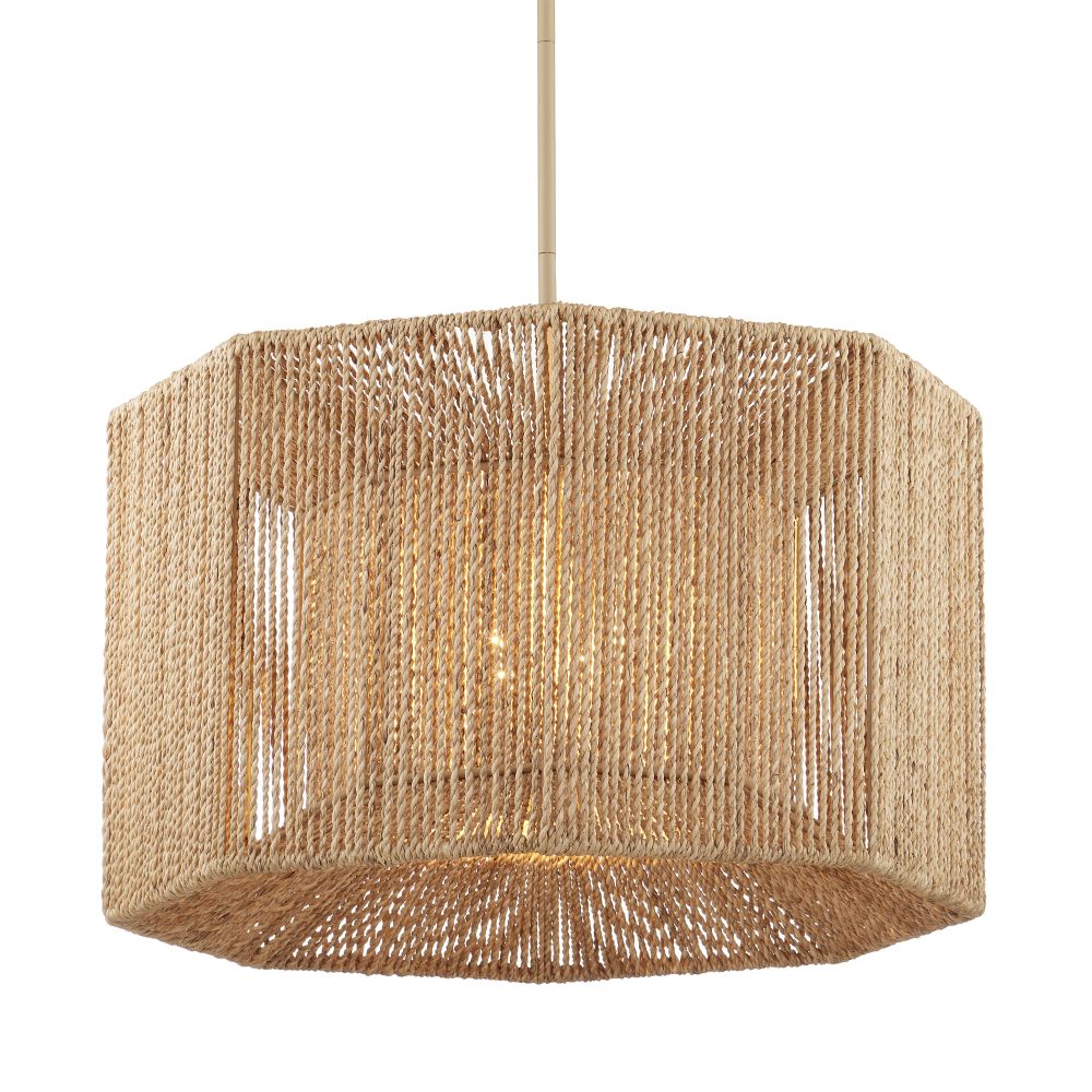 Currey and Company 9000-1101 Mereworth Rope Chandelier
