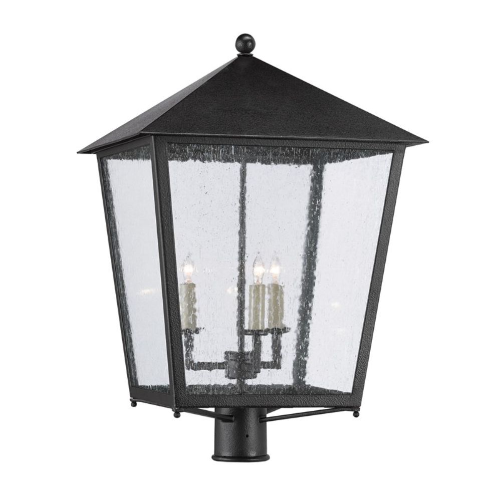Currey & Company 9600-0006 Bening Large Post Light in Midnight