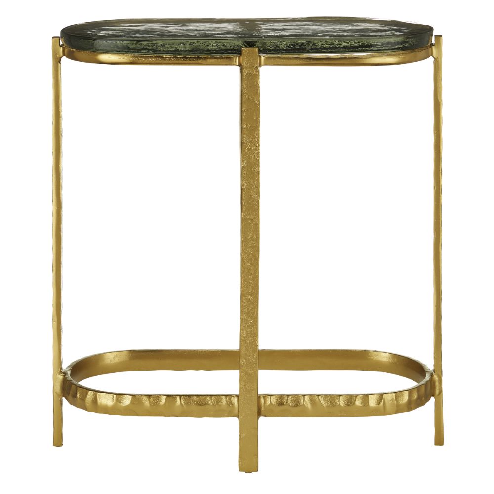 Currey & Company 4000-0158 Acea Gold Side Table