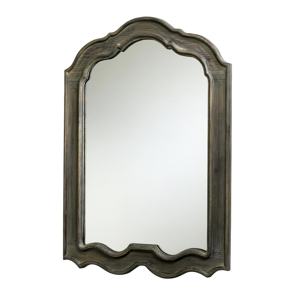 Cyan Design 02478 Kathryn Mirror in Distressed Gray