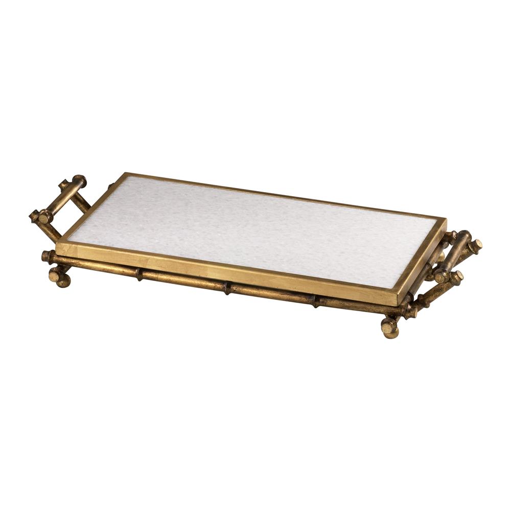 Cyan Design 03079 Bamboo Serving Tray in Gold