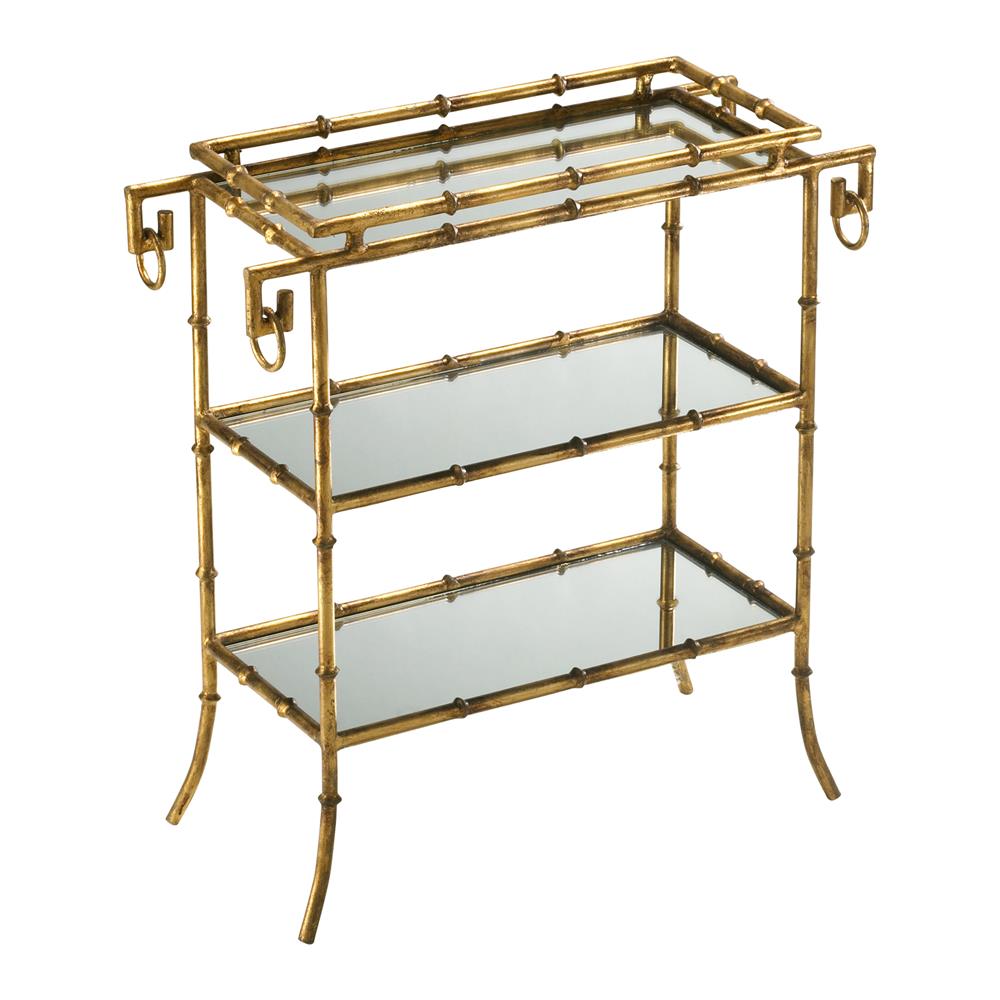 Cyan Design 04208 Bamboo Tray Table in Gold