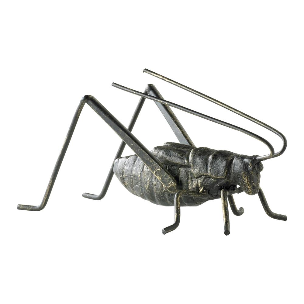 Cyan Design 04351 Cricket Sculpture in Raw Steel