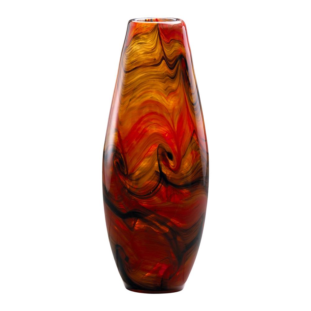 Cyan Design 04363 Large Italian Vase in Caramel Swirl