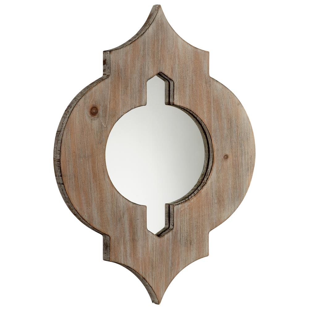 Cyan Design 05103 Turk Mirror in Washed Oak