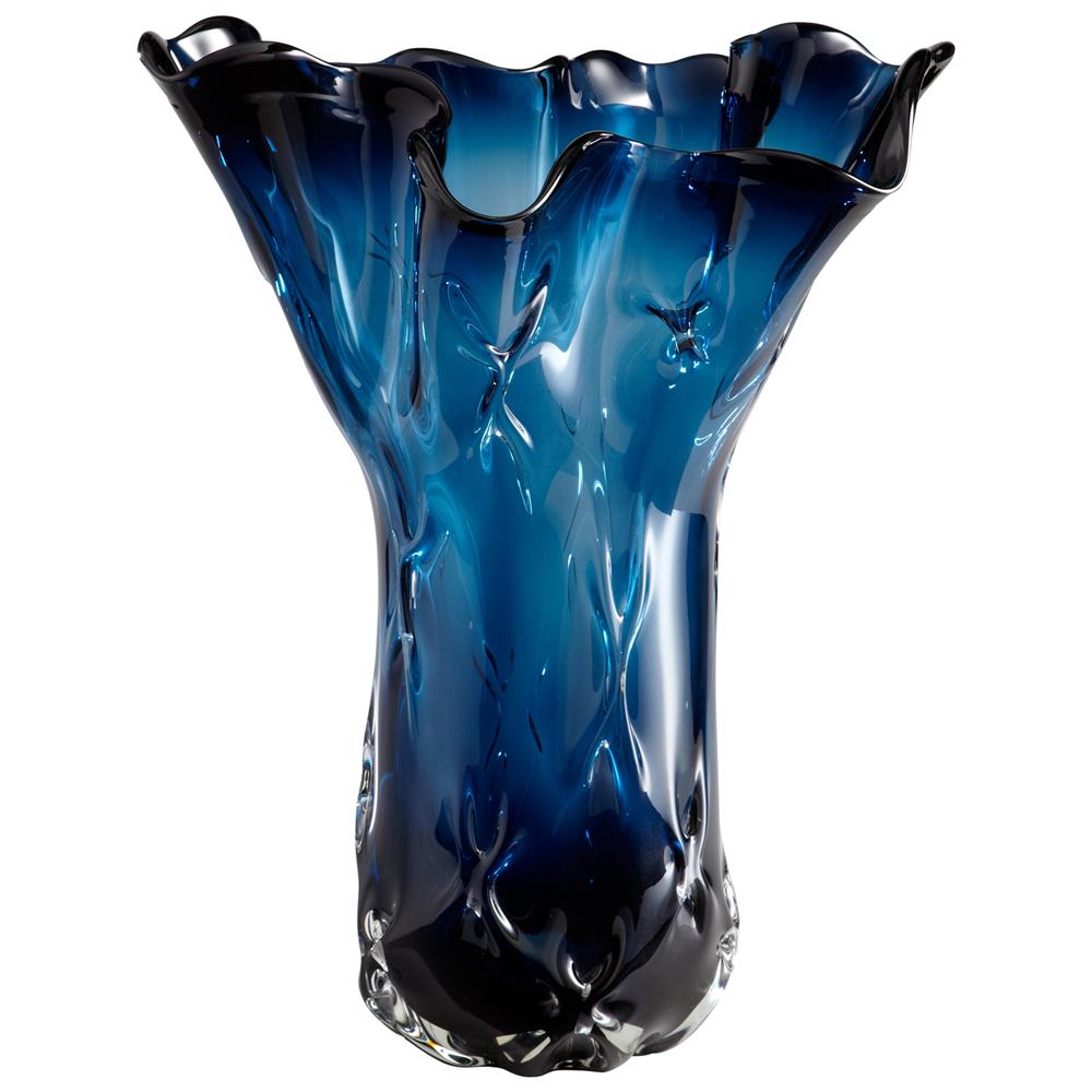 Cyan Design 05173 Large Bristol Vase in Cobalt Blue