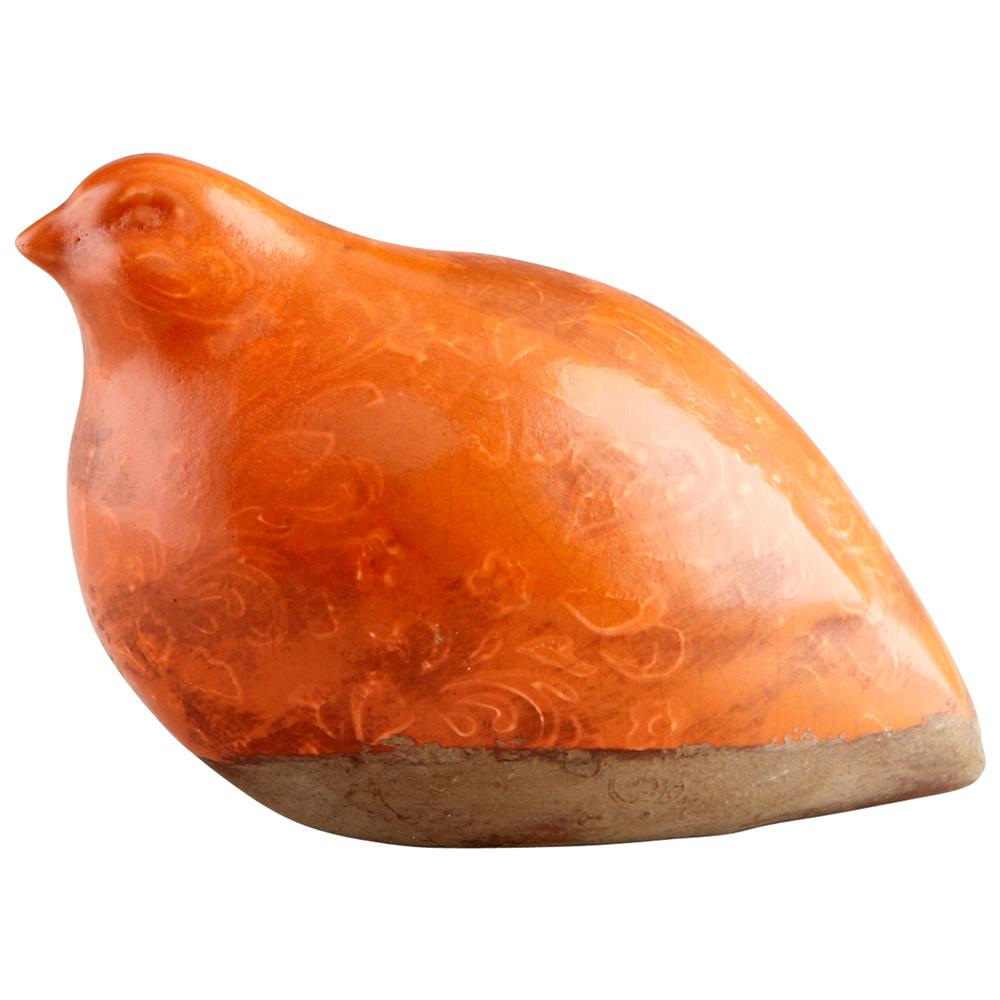 Cyan Design 05675 Partridge I Sculpture in Orange