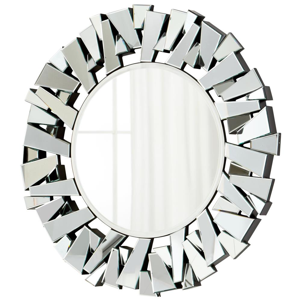 Cyan Design 05938 Circle Cityscape Mirror   in Clear