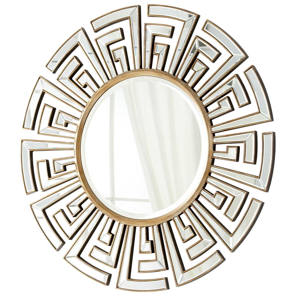 Cyan Design 05941 Cleopatra Mirror          in Clear and Gold