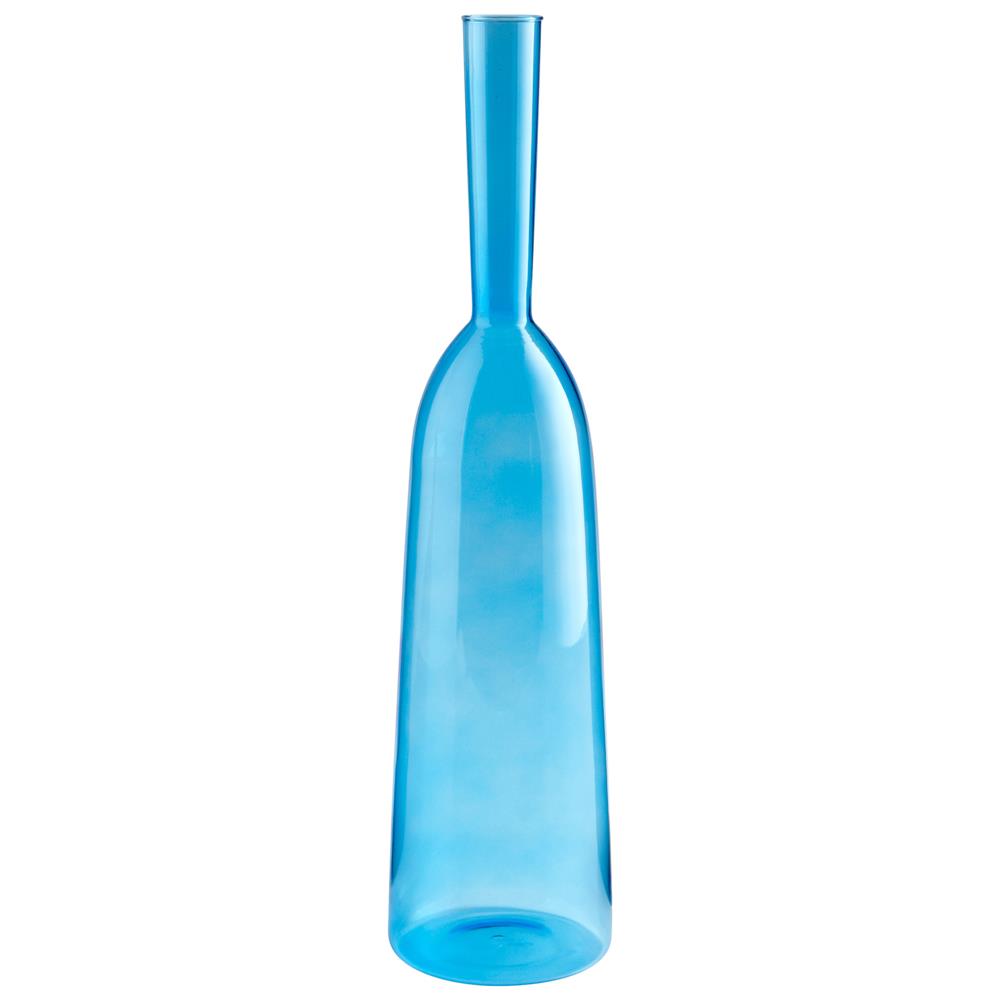 Cyan Design 06463 Large Tall Drink Of Water Vase in Blue