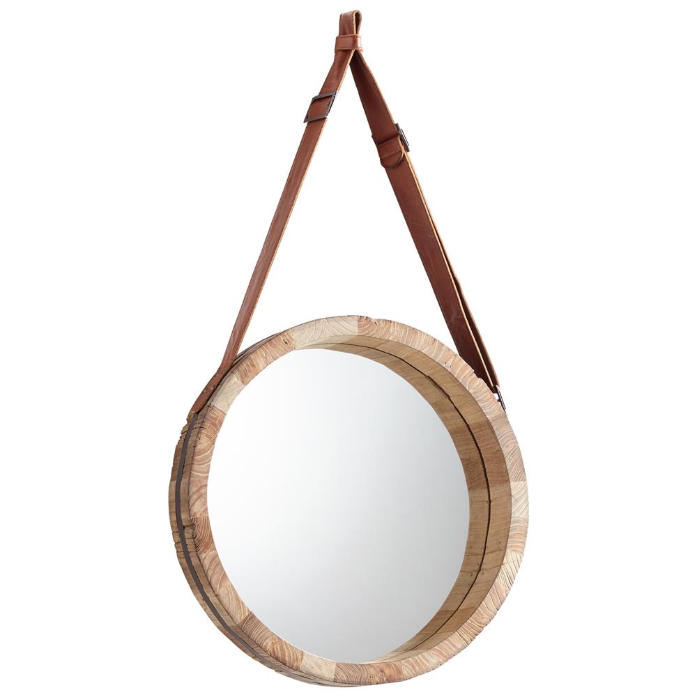 Cyan Design 06548 Large Canteen Mirror in Black Forest Grove