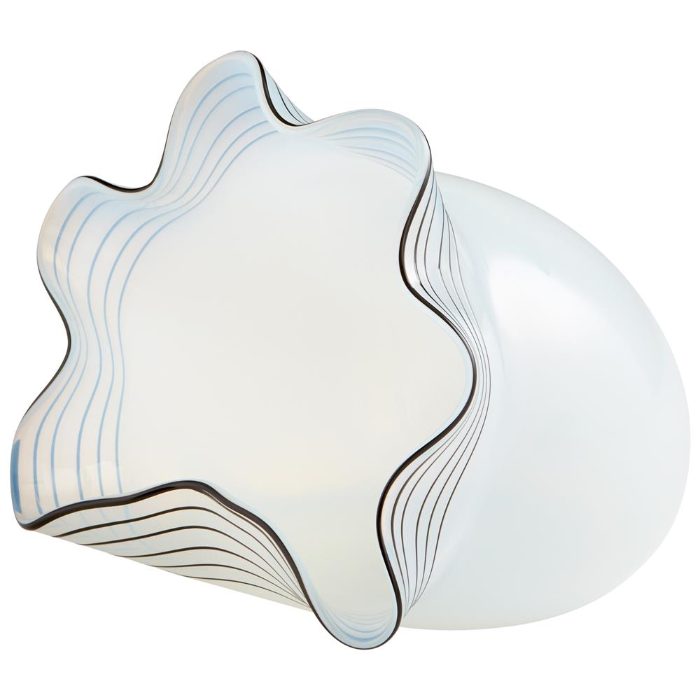 Cyan Design 06735 Medium Moon Jelly Vase in White