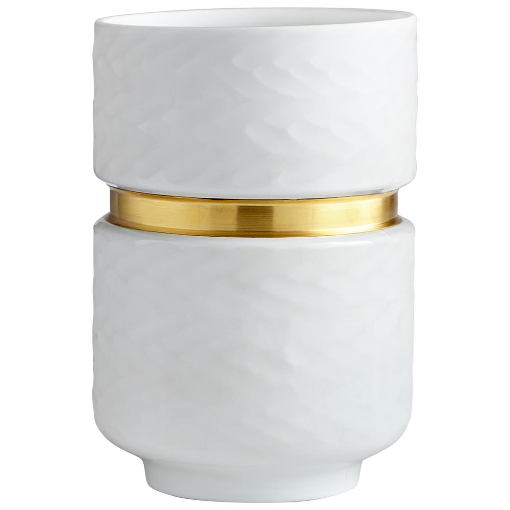 Cyan Design 07329 Small Stockholm Vase in White
