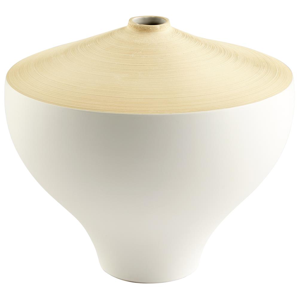 Cyan Design 07439 Medium Inez Vase in Matte White