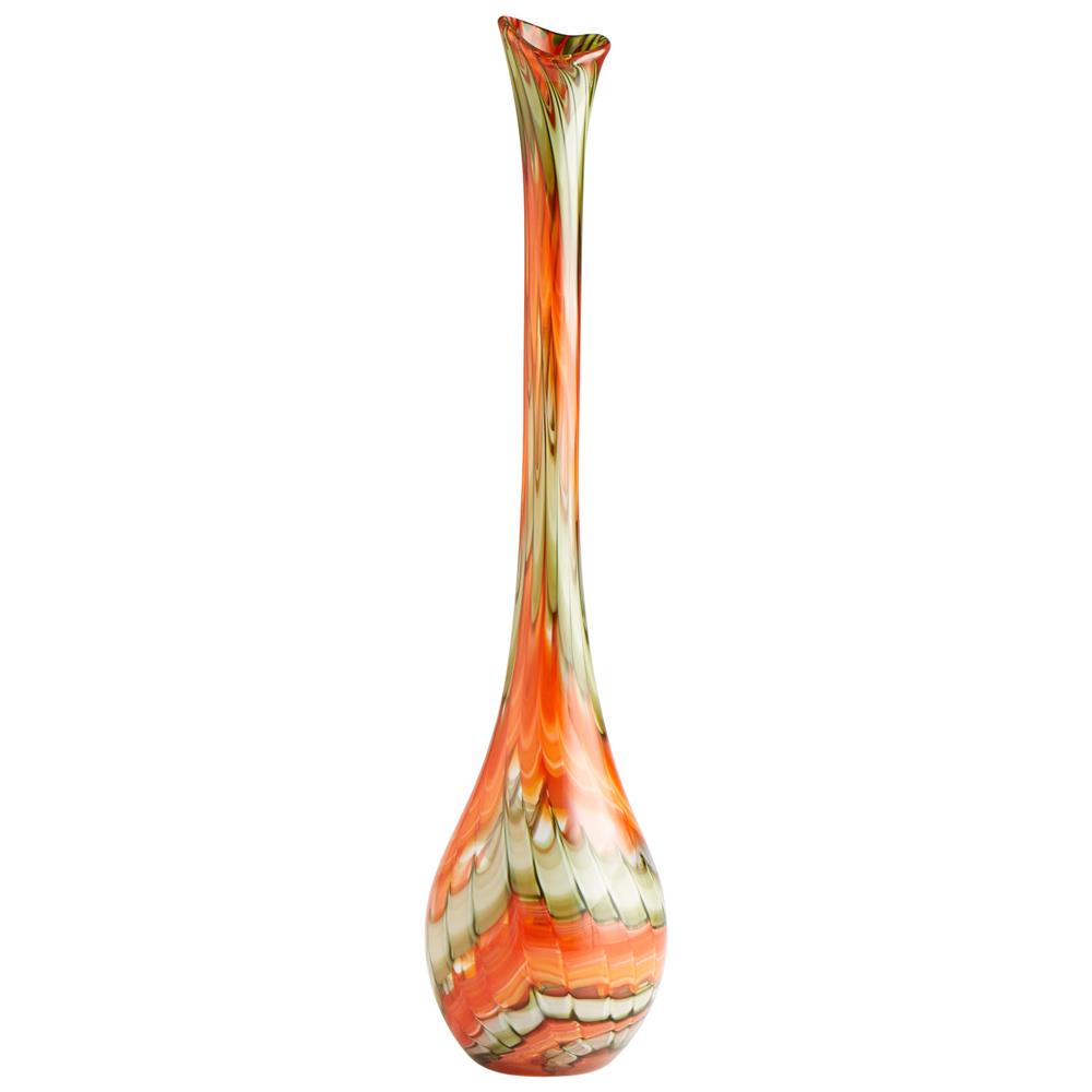 Cyan Design 07796 Large Atu Vase in Orange