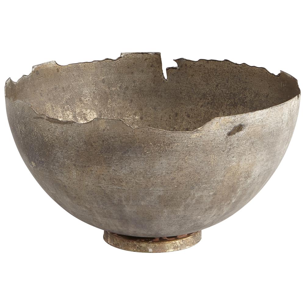 Cyan Design 07959 Medium Pompeii Bowl in Whitewashed