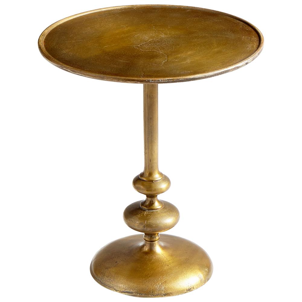 Cyan Design 08304 Tote Side Table in ANTIQUE  BRASS