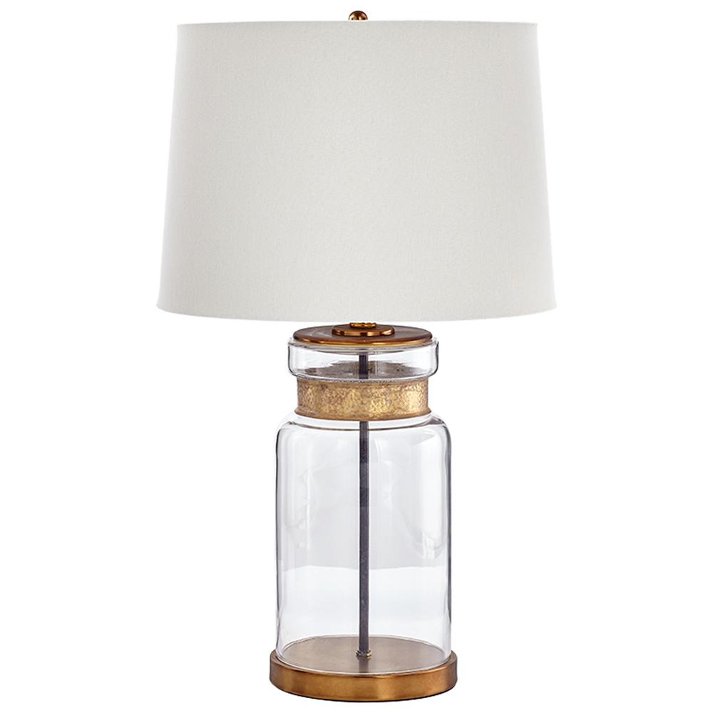 Cyan Design 08513 Bonita Table Lamp in Clear and Gold