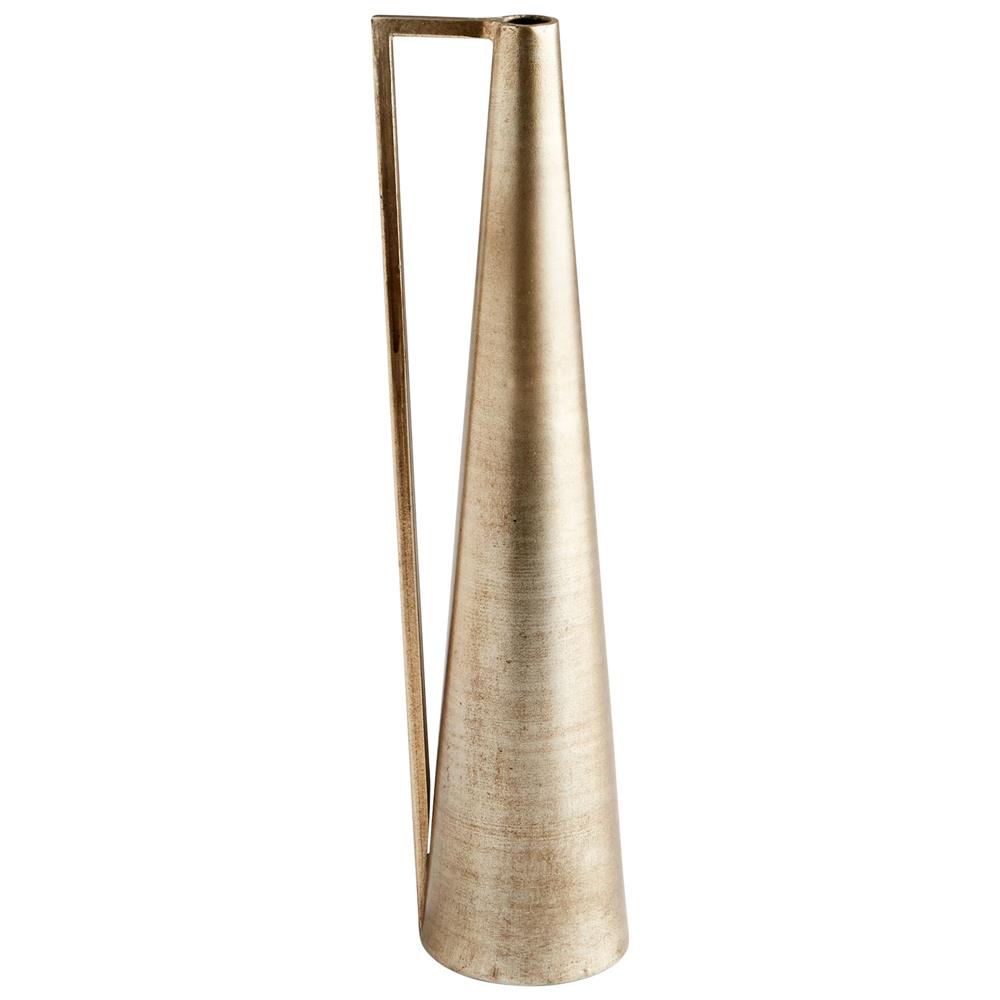 Cyan Design 08558 Whats Your Angle Vase in Bronze