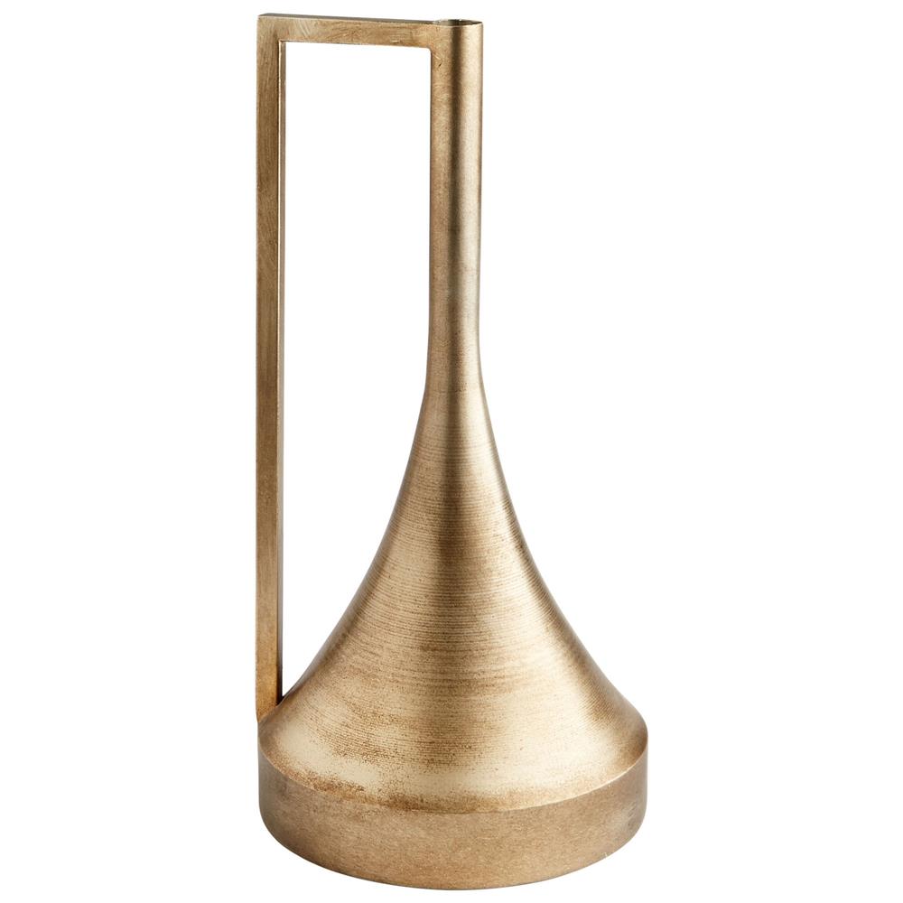 Cyan Design 08559 Funnel Love Vase in Bronze