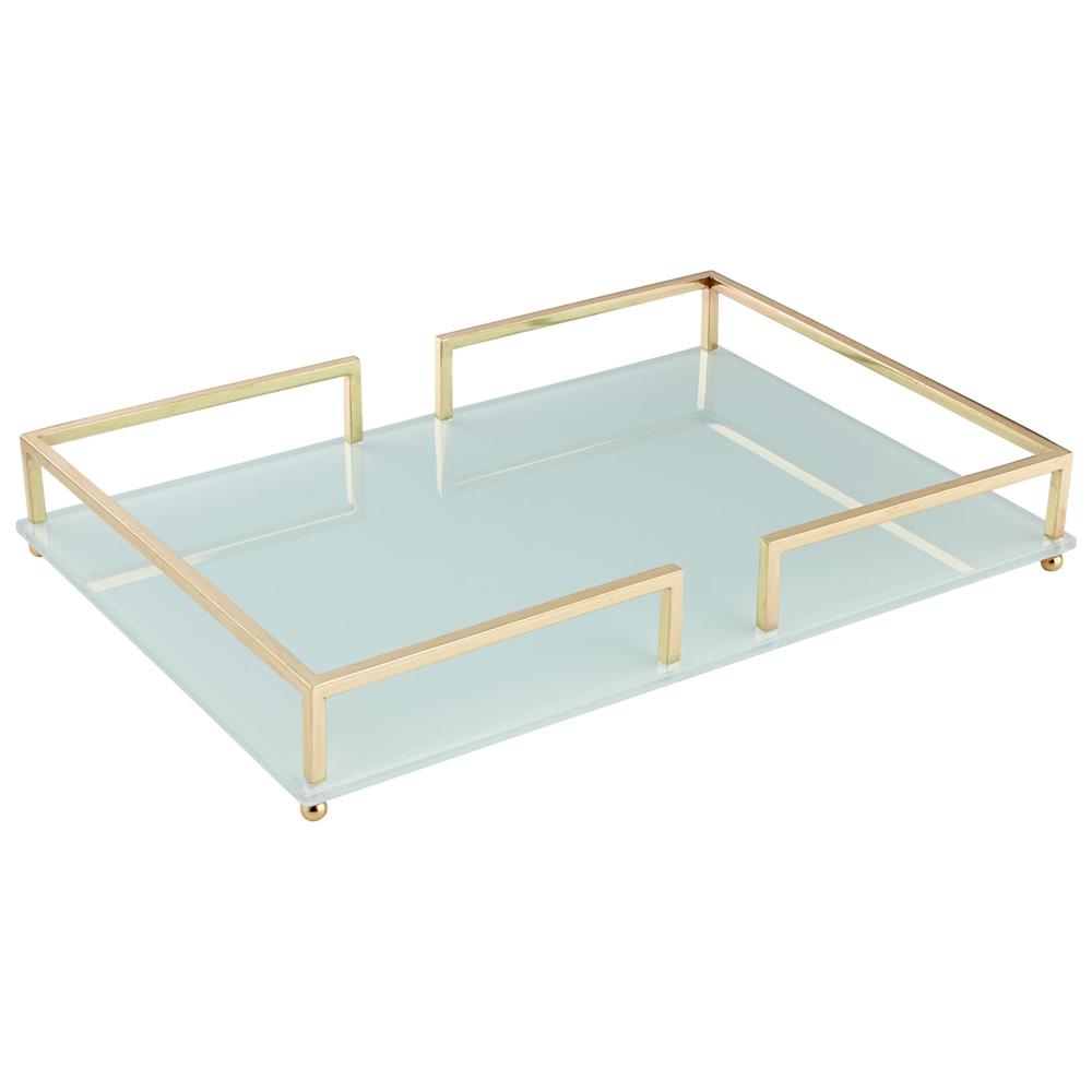 Cyan Design 08669 Large Contempo Tray in Gold