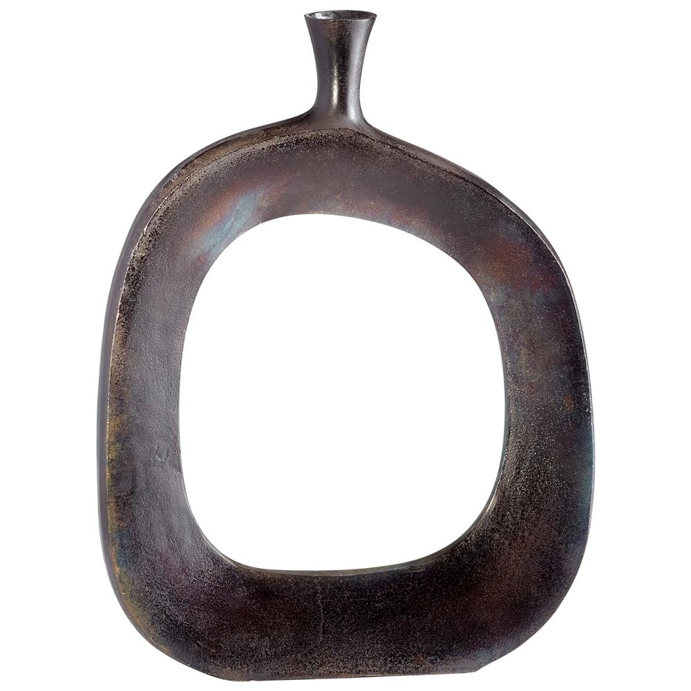 Cyan Design 08902 Small Serres Vase in Burnished Copper