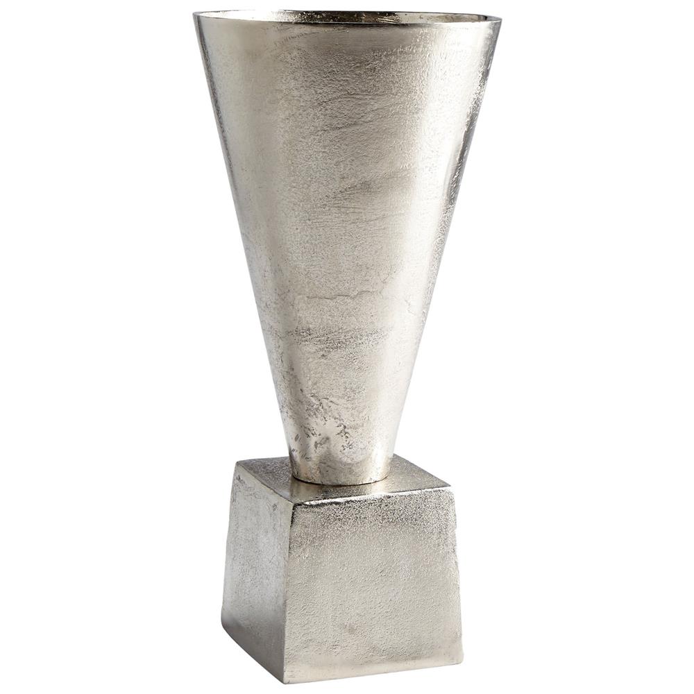 Cyan Design 08904 Mega Vase in Raw Nickel