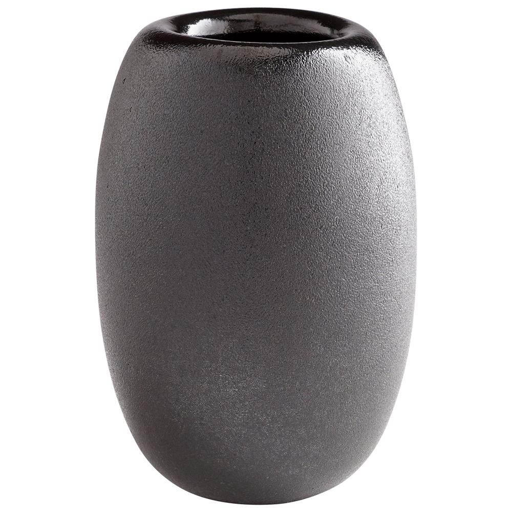 Cyan Design 09470 Large Round Hylidea Vase in Black