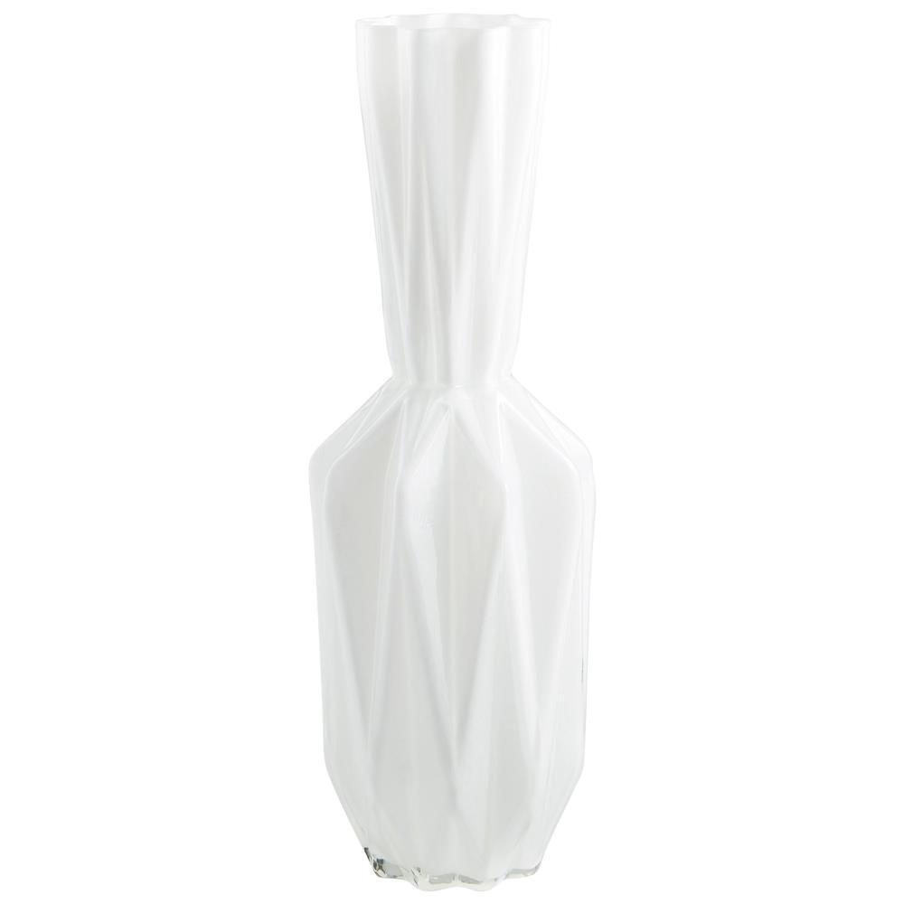 Cyan Design 09492 Large Infinity Origami Vase in White