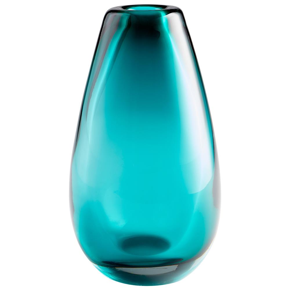 Cyan Design 09494 Large Blown Ocean Vase in Blue