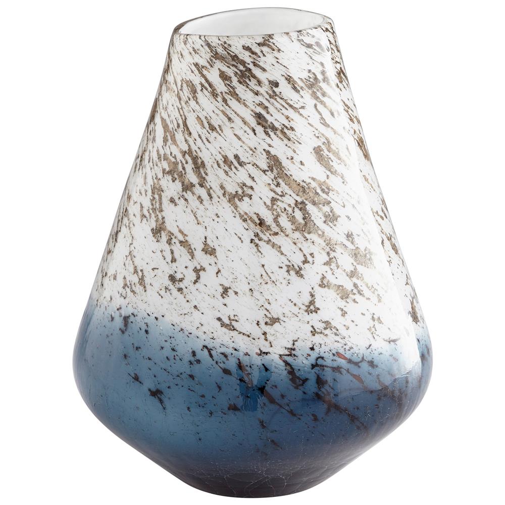 Cyan Design 09542 Large Orage Vase in Blue and White