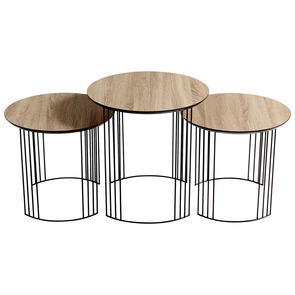 Aylan Home CD09629 Electric Moon Nesting Tables