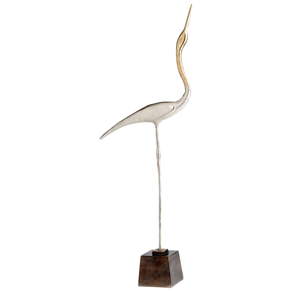 Cyan Design 09778 Shorebird Sculpture #1 in Nickel