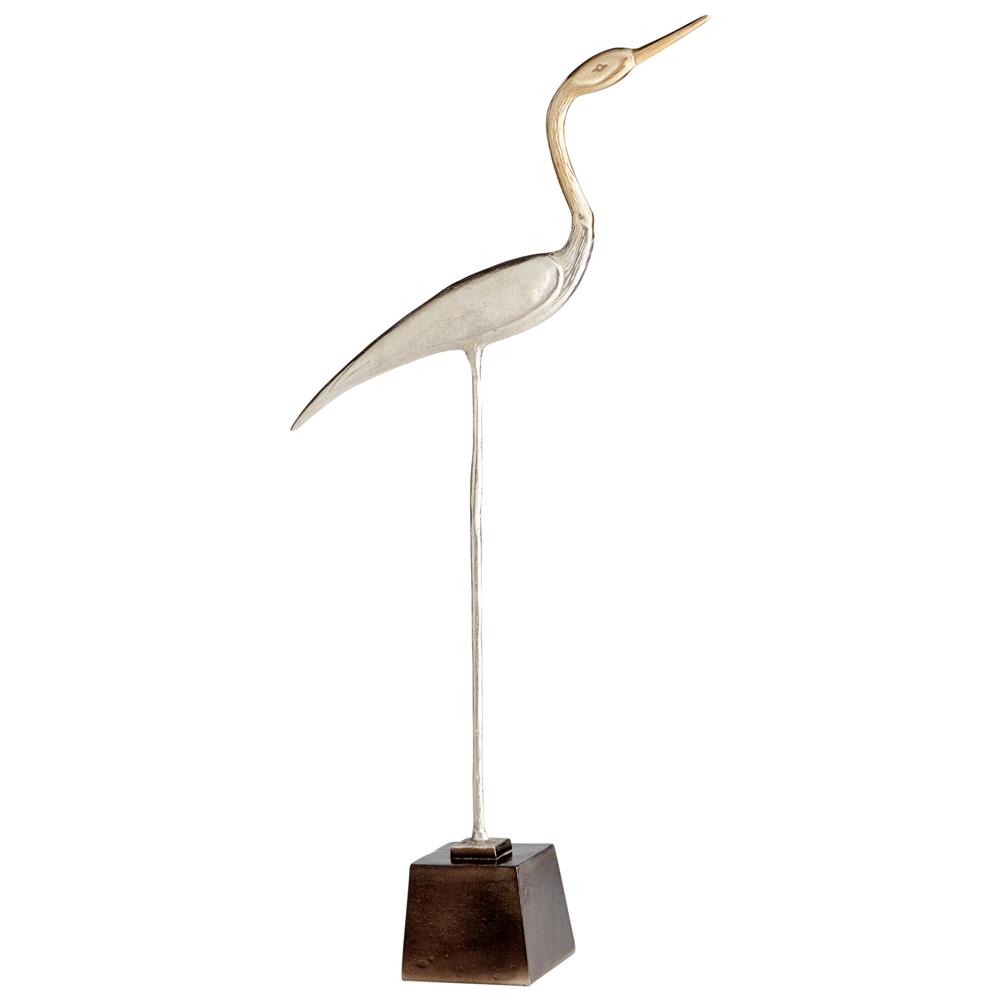 Cyan Design 09779 Shorebird Sculpture #2 in Nickel