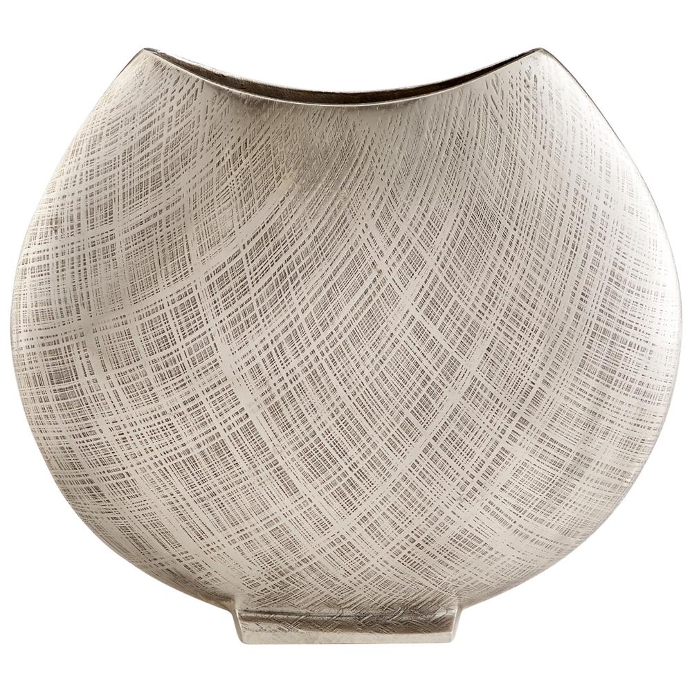 Cyan Design 09827 Large Corinne Vase in Antique Silver