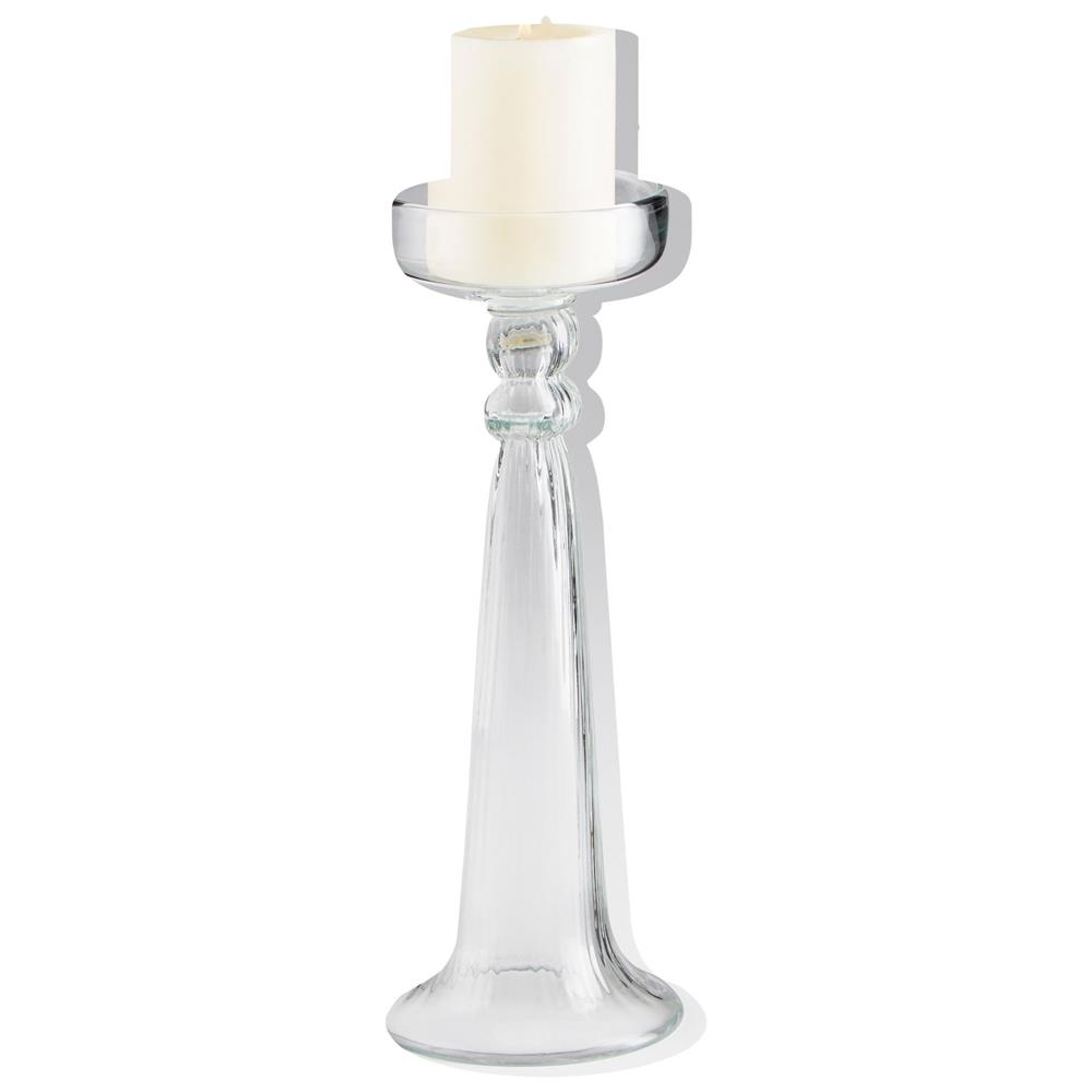 Cyan Design 09997 Large Bougeoirs Candleholder in Clear