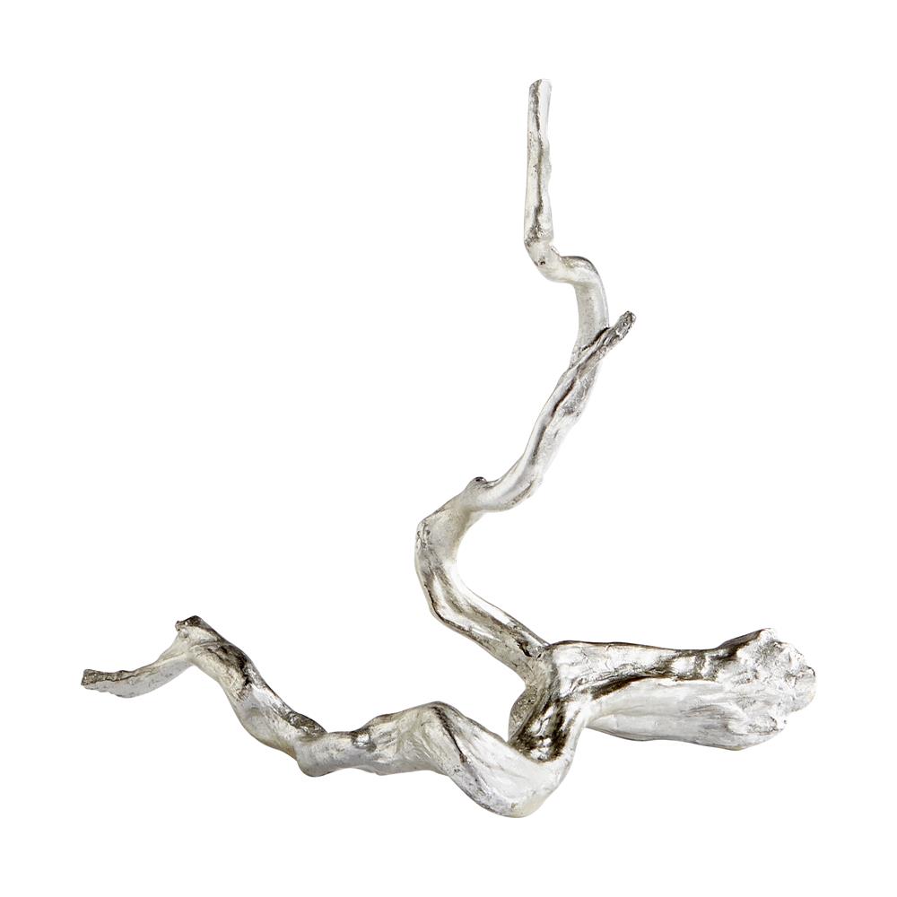 Cyan Design 10326 Small Drifting Silver Sculpture in Silver Leaf