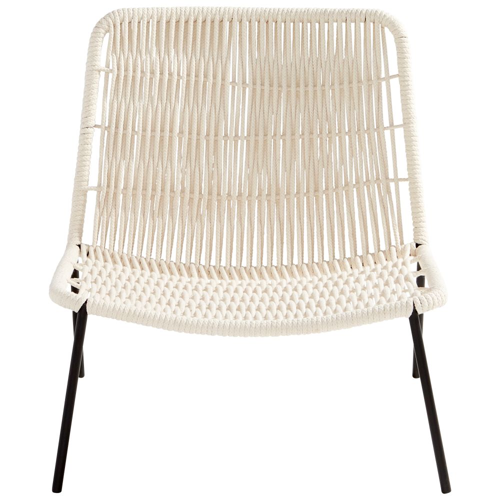 Cyan Designs 10505 Althea Accent Chair in White