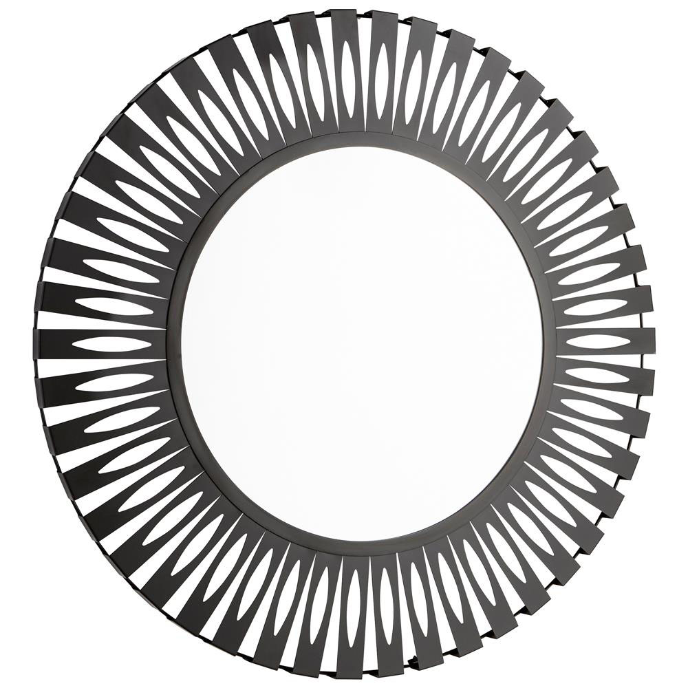 Cyan Design 10516 Sun Dial Mirror in Graphite