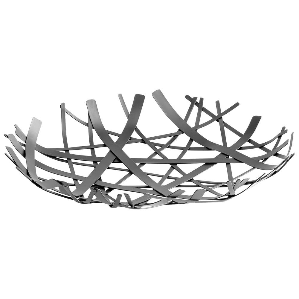 Cyan Design 10522 Belgian Basket in Graphite