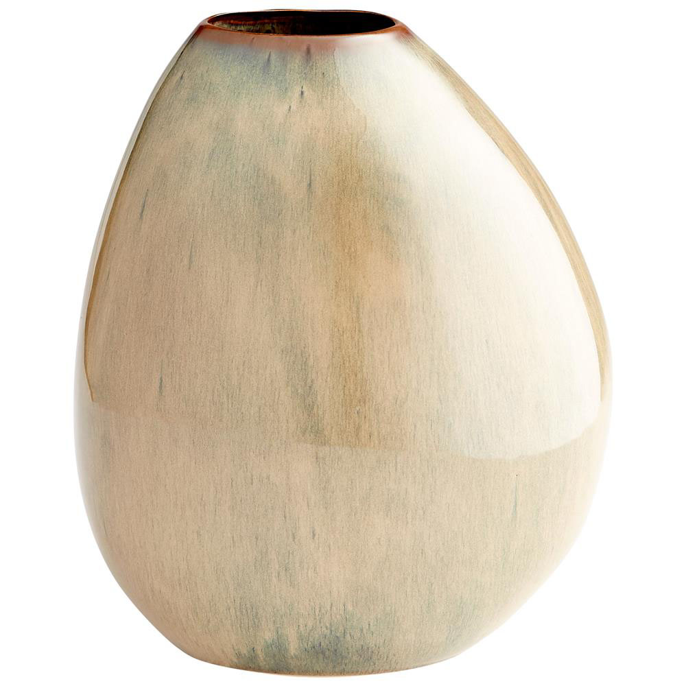 Cyan Design 10530 Jardin Vase in Olive Glaze