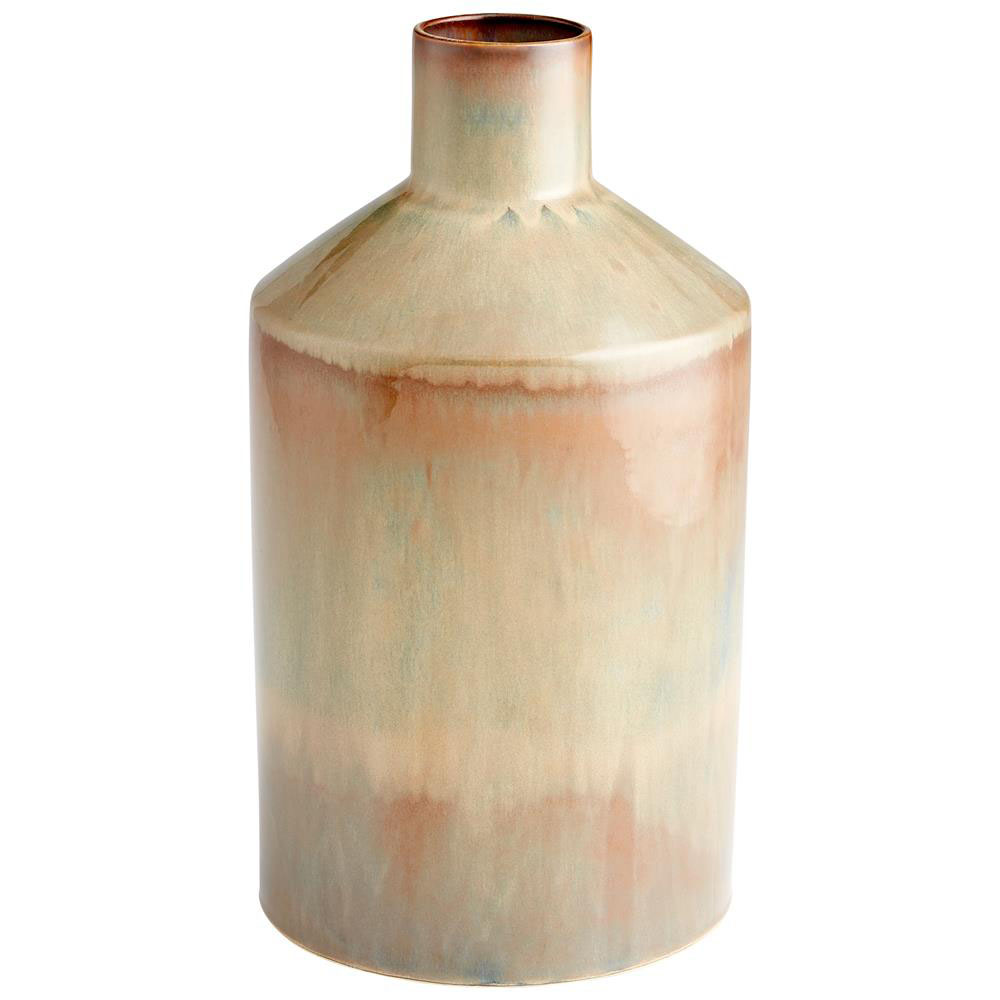 Cyan Design 10535 Marbled Dreams Vase in Olive Glaze