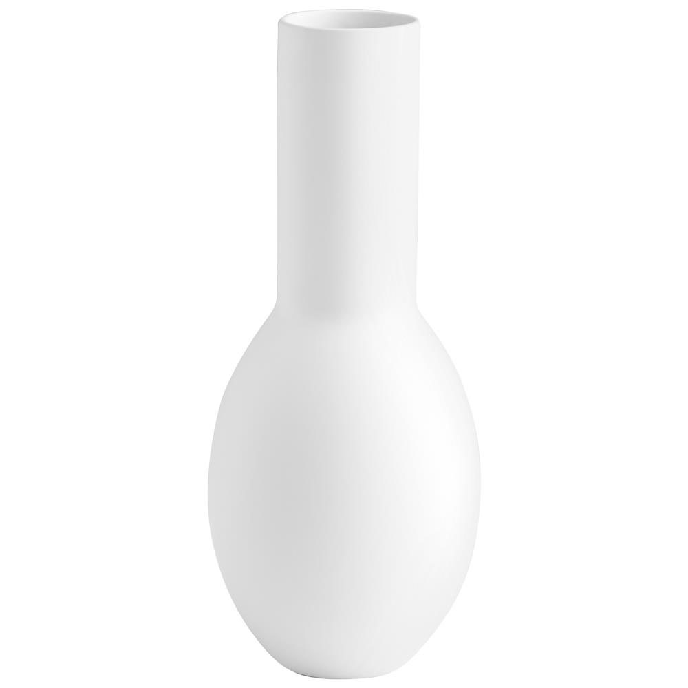 Cyan Design 10536 Impressive Impression Vase in Matte White