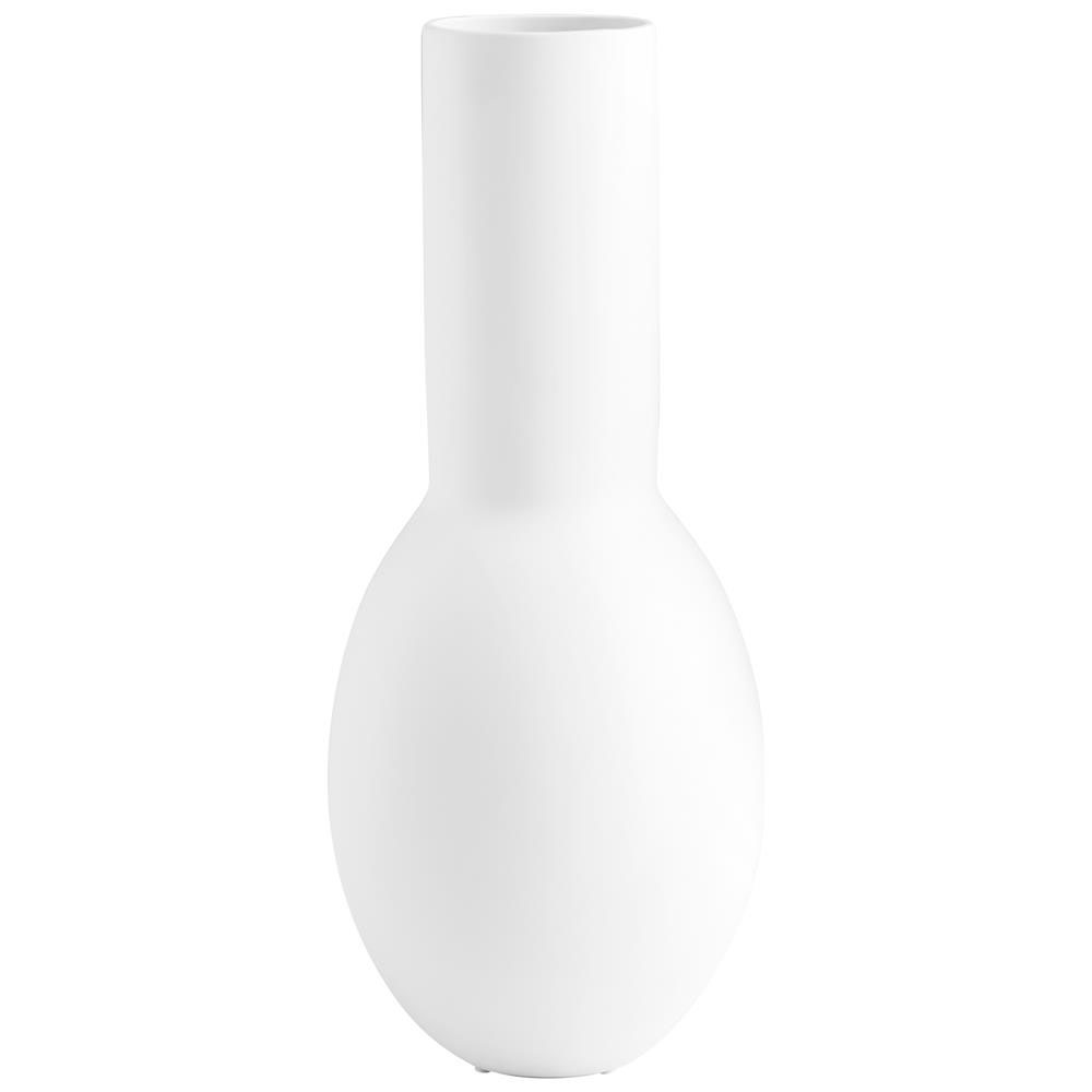 Cyan Design 10538 Impressive Impression Vase in Matte White