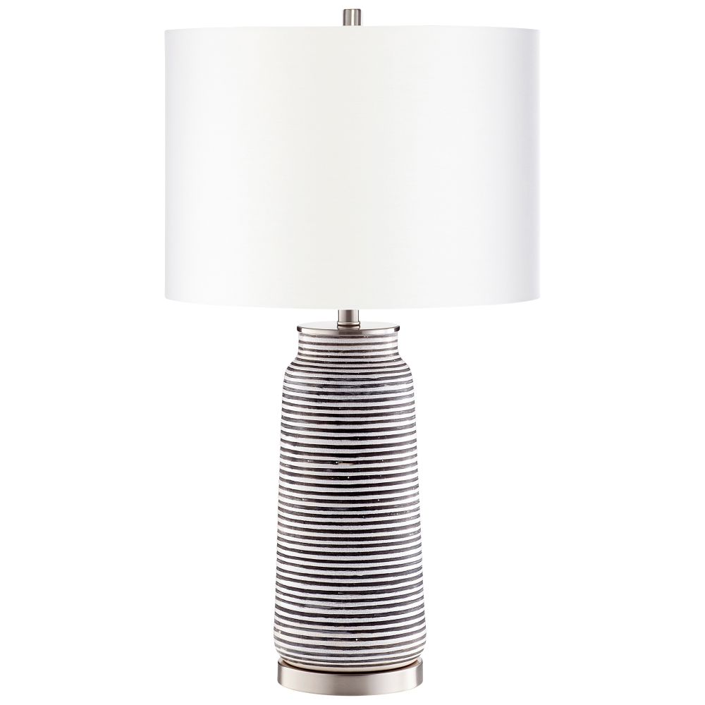 Cyan Designs 10544 Bilbao Table Lamp in Satin Nickel