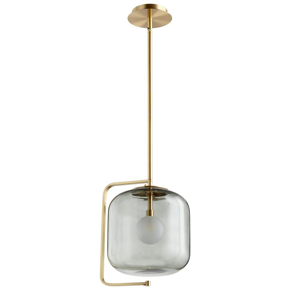 Cyan Design 10552 Isotope Pendant in Aged Brass