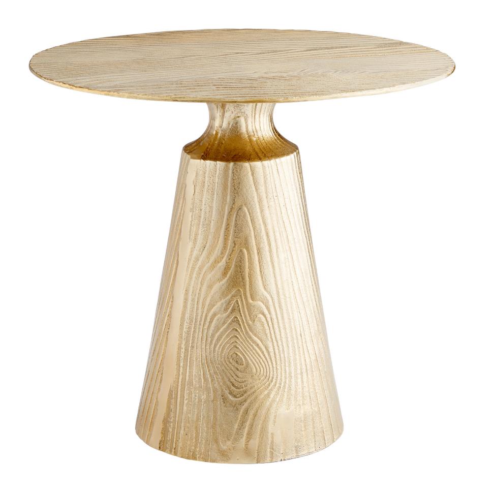 Cyan Design 10628 Oregonia Side Table in Brass