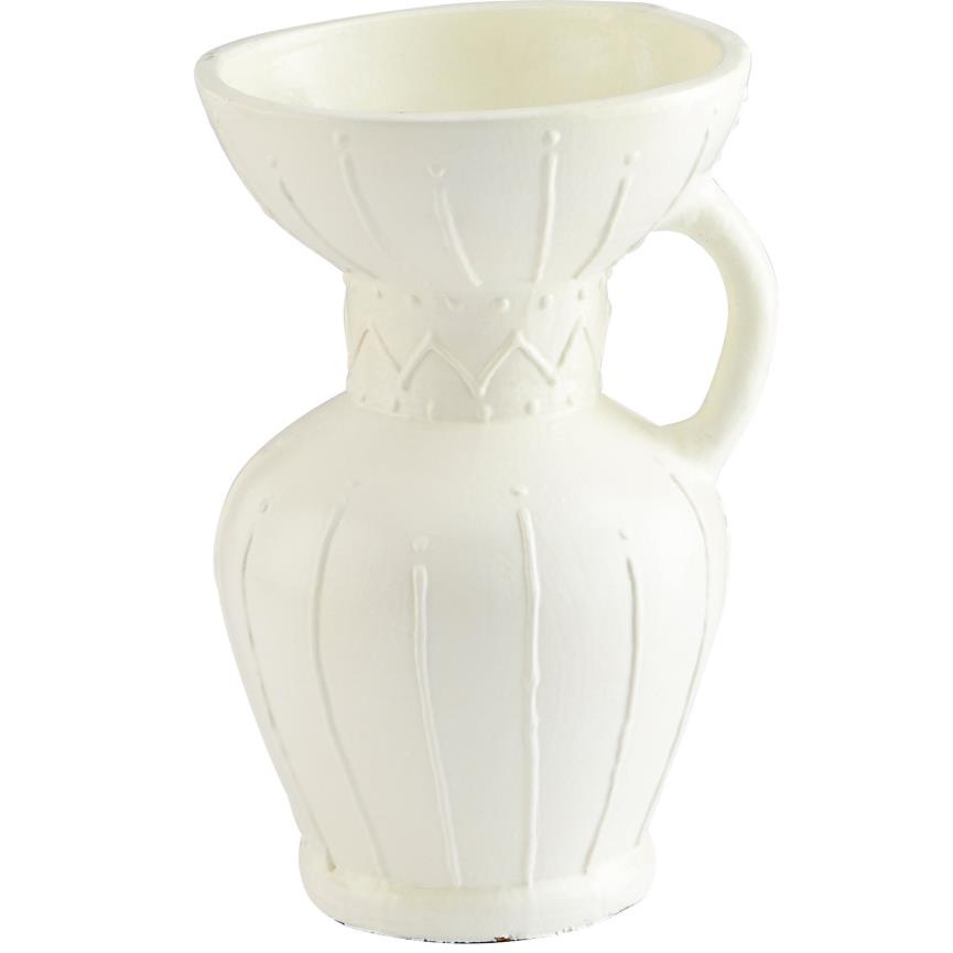 Cyan Design 10673 Ravine Vase in White